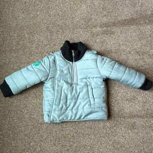 Buckle Me Baby Car Seat Coat 18m in Ice Blue